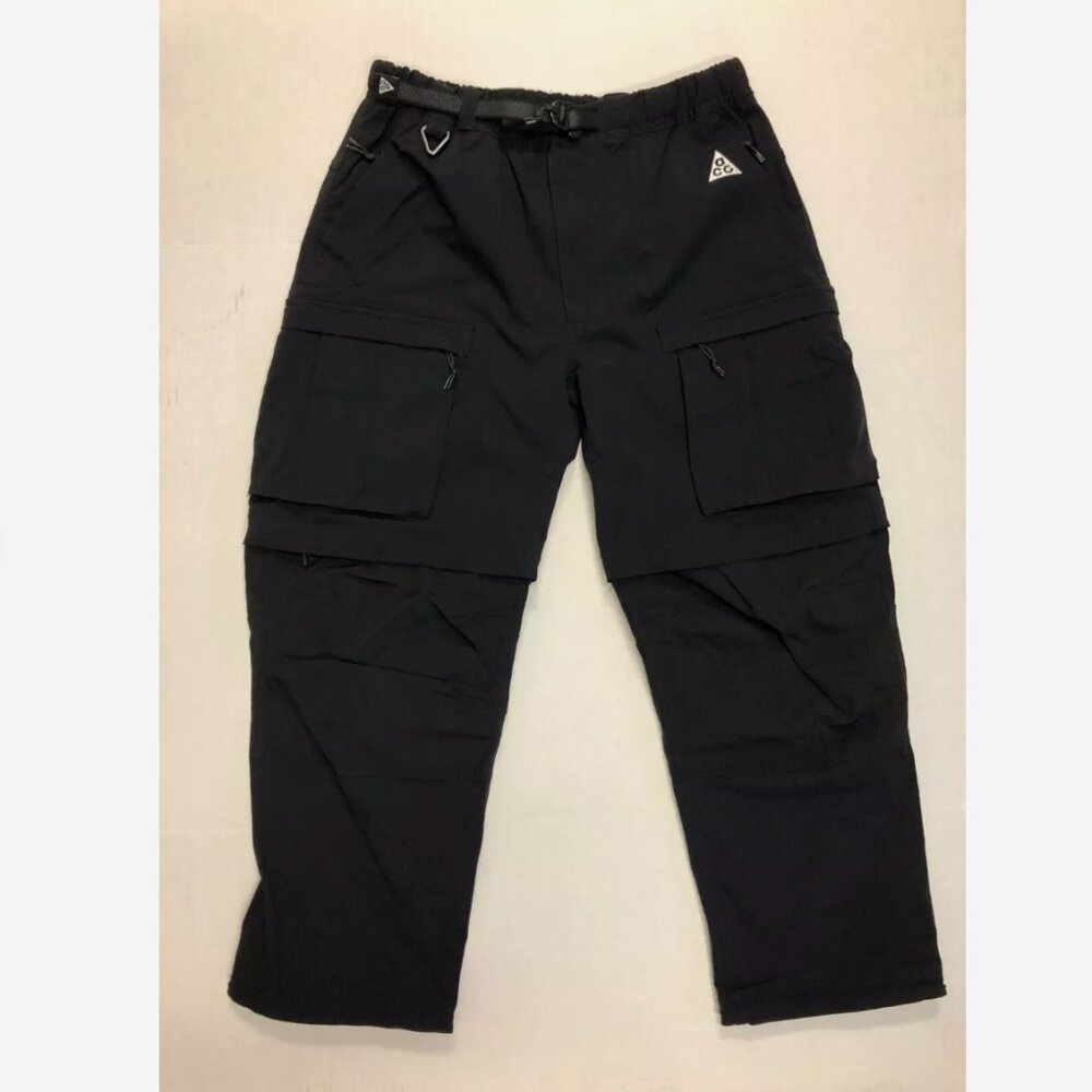 Nike ACG Smith Summit Cargo Pants Black Anthracite FN0428-010 Size Medium